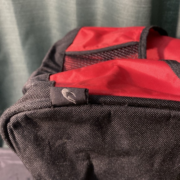 Vintage Gemline Tony The Tiger‎ Keebler Elf Kelloggs Cereal Gym Bag Black/Red - Picture 7 of 9